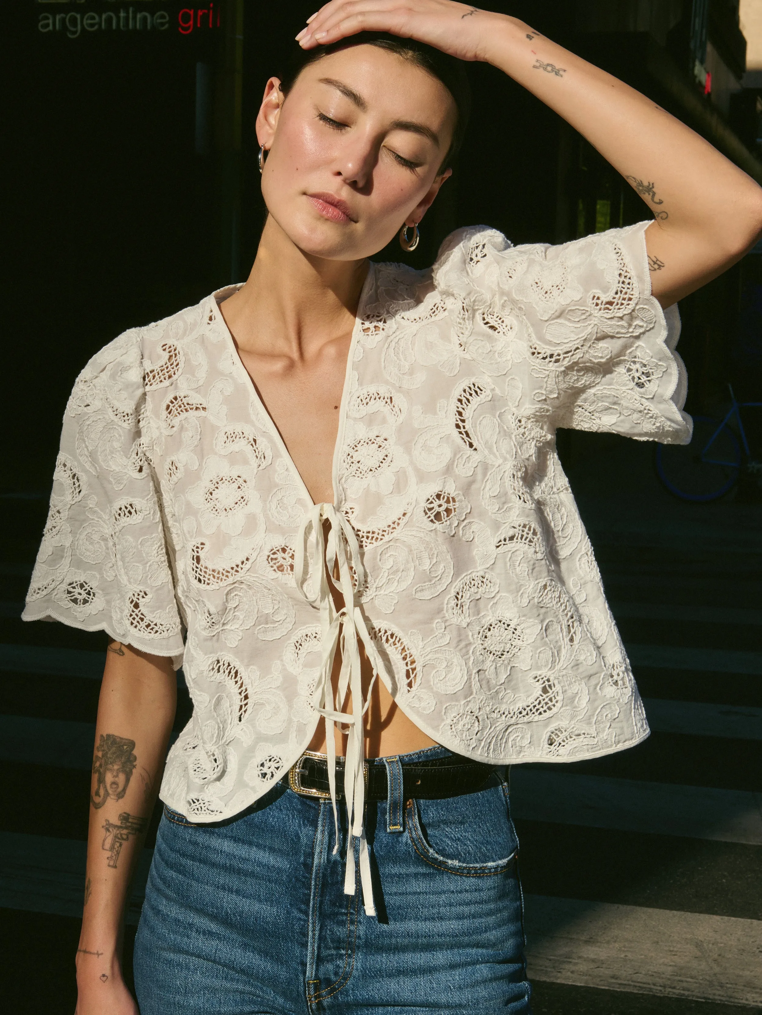 Rosalyn Tie Top Beach relaxation