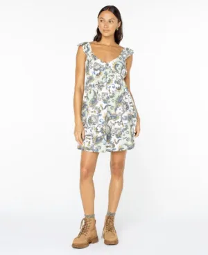 Roxy Womens Dress Palmy Days Mini Daily Wear Perfect Waist