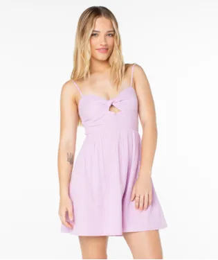 Picture Perfect Curve-Enhancing Roxy Womens Dress Sunrise Vibes