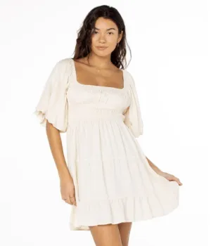 Tulle Flow Roxy Womens Dress Sunset Oasis