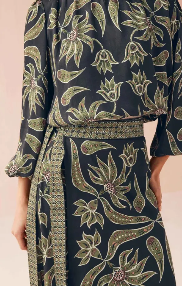 Simple Flow Minimalist Layering Nalini Wrap Skirt