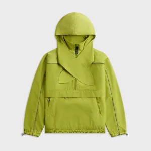 Sandy Liang Siena Pullover - Lime Front Pocket Travel Minimal