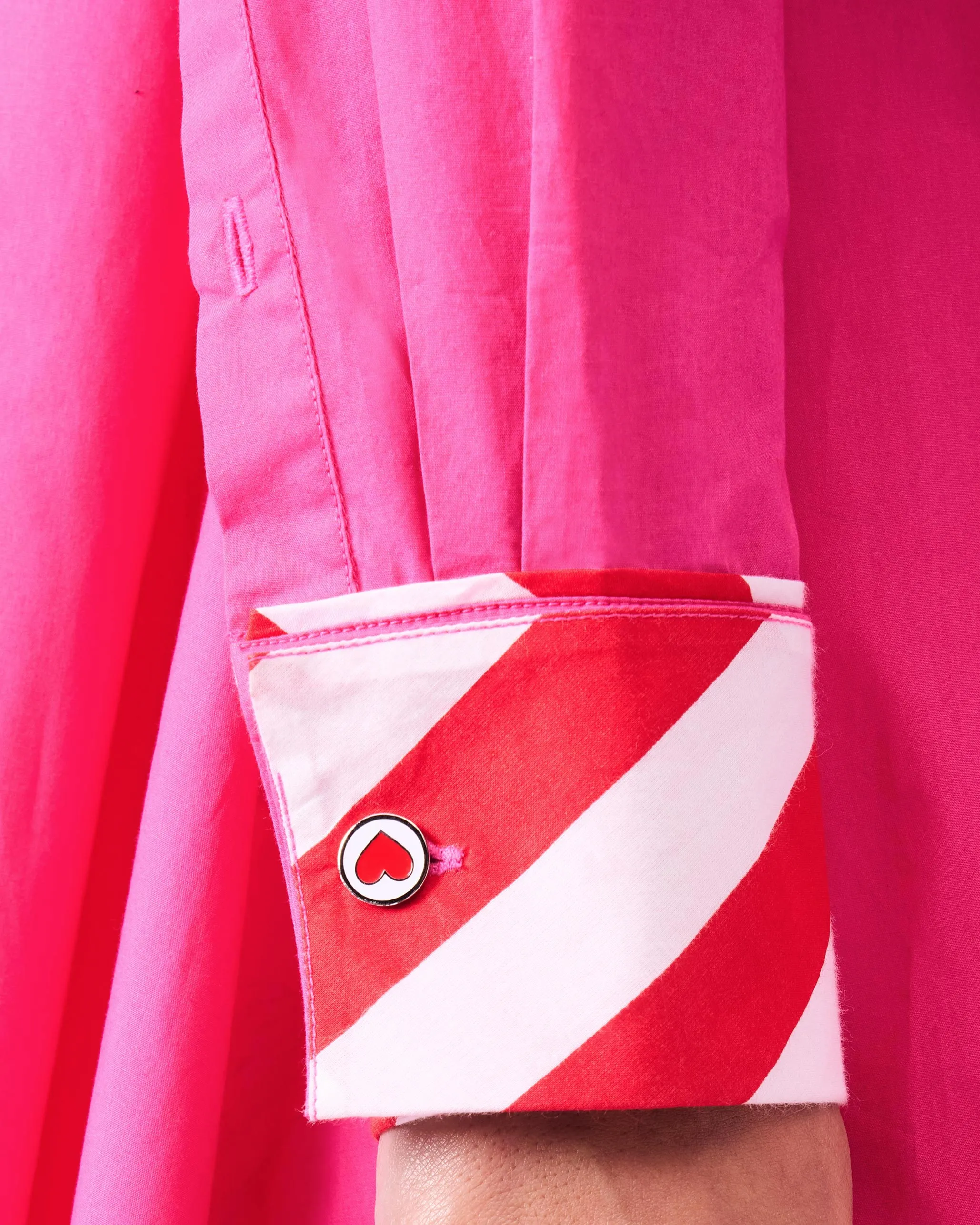 Pattaya Shirt Dress - Fuchsia Simplistic Mood