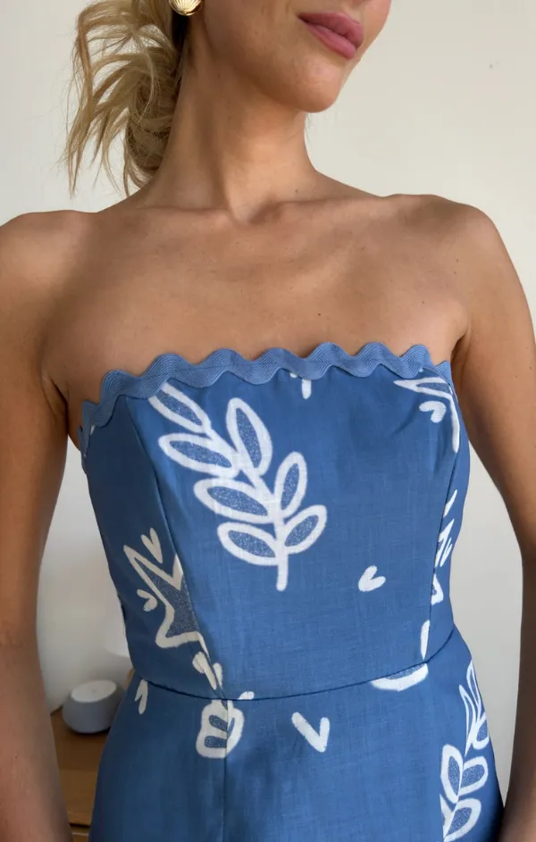 Quick-Dry Scallop Ric-Rac Maxi