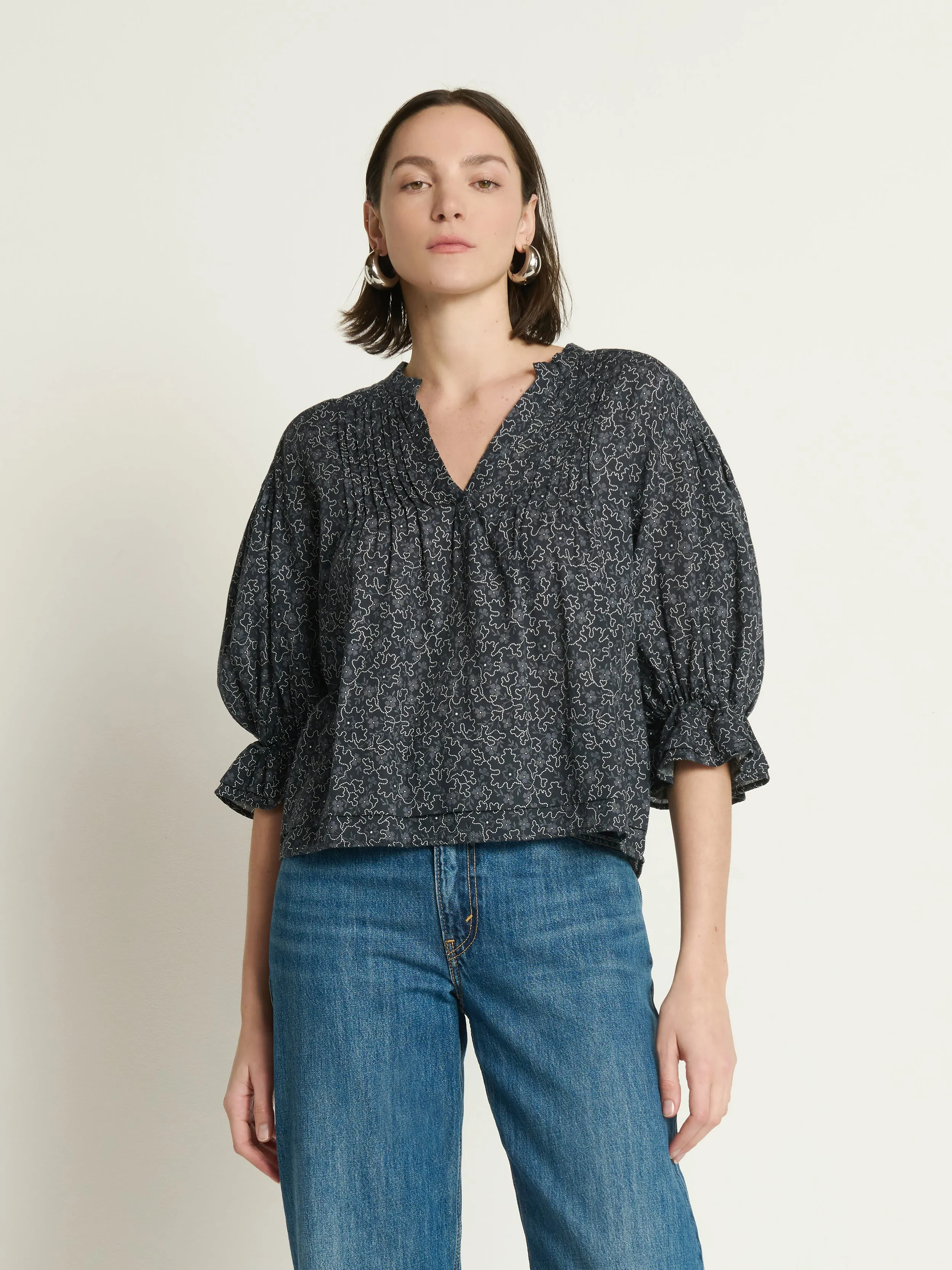 Scarlet Pintuck Top Moisture Wicking Technology Essential Wear