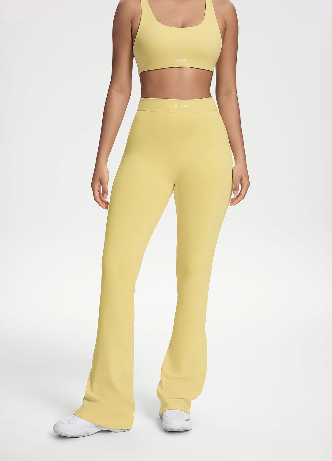 Scrunch Back Flared Leggings Freedom Fit Active Lifestyle Eco Friendly