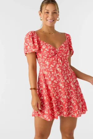 Oneill Womens Dress Carina Short Dress Workwear Chilly Comfort Wear