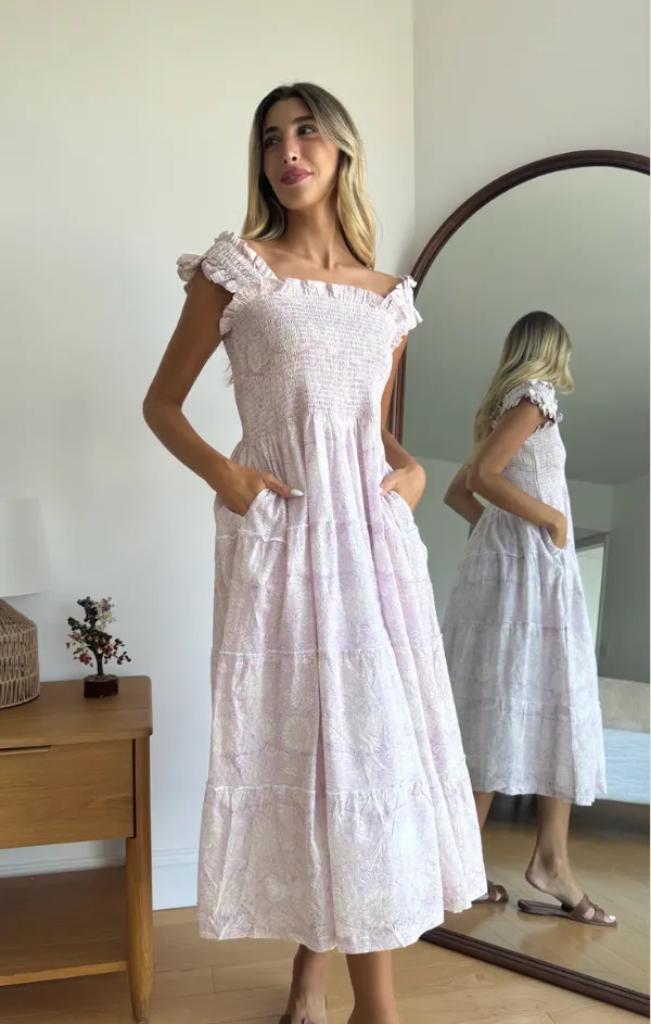 Olivia Dress Soft Lines