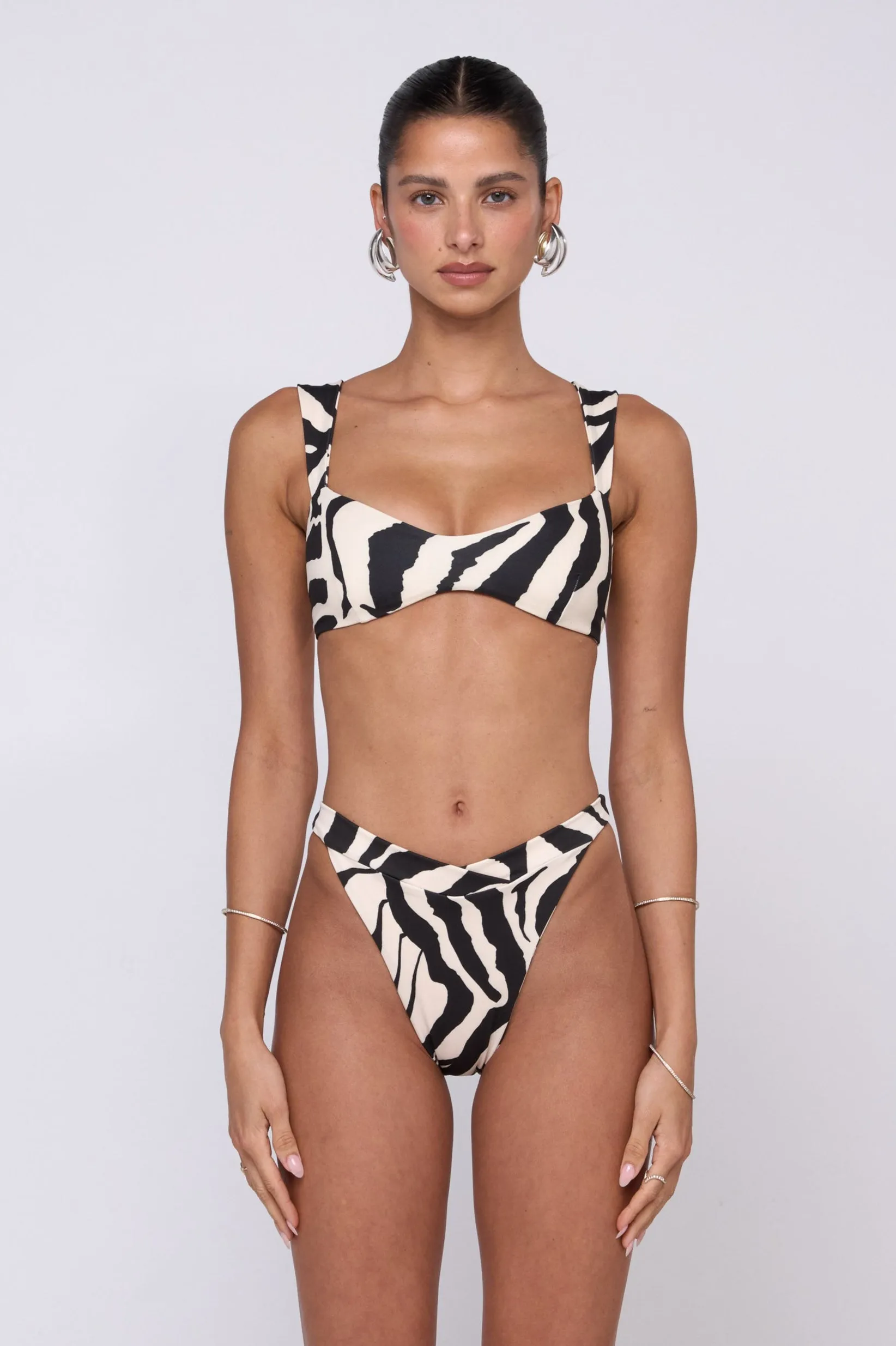 Selma Bikini Top in Tigris Seaside Fashion