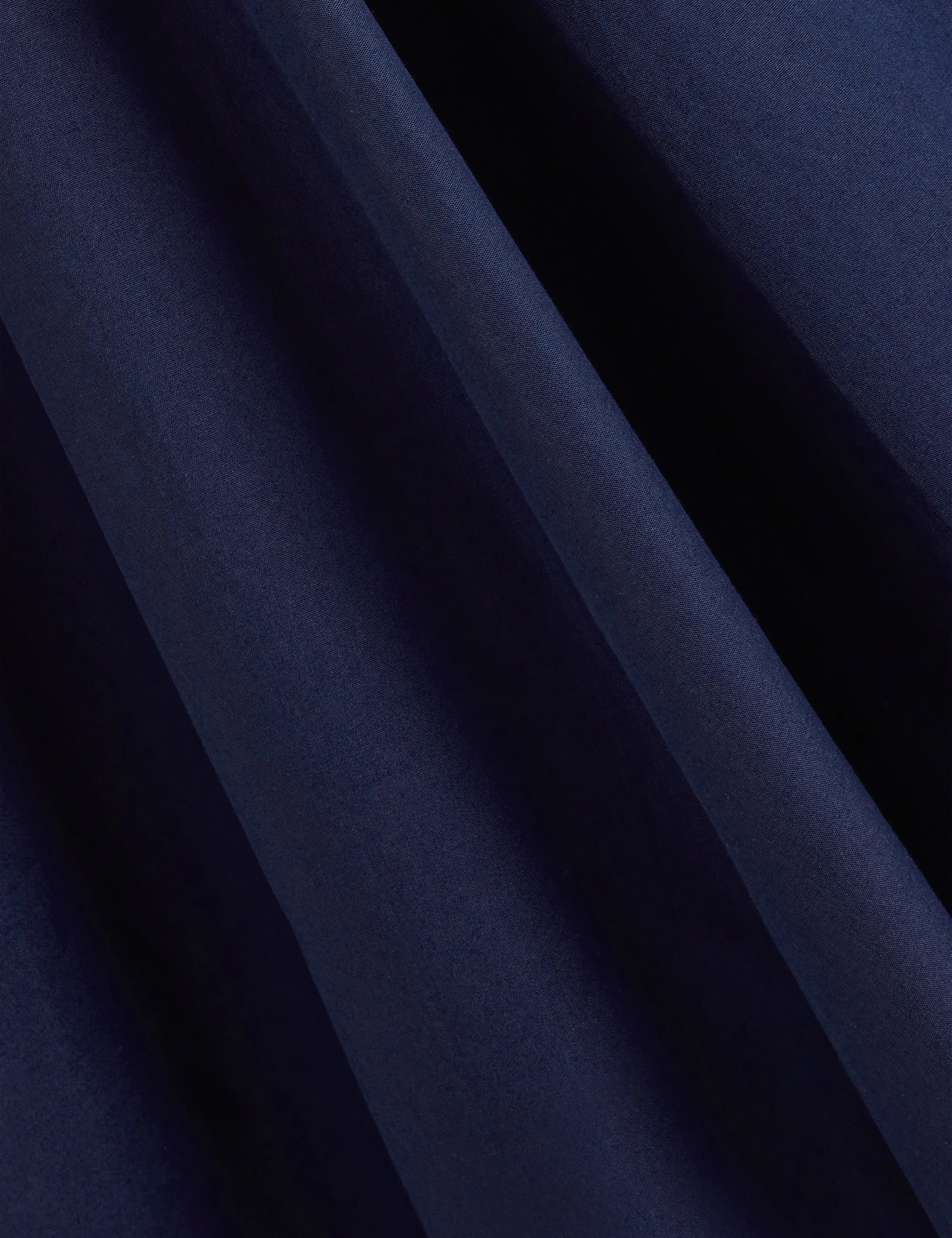ZANZAH | NAVY Detachable Detail A Line Silhouette