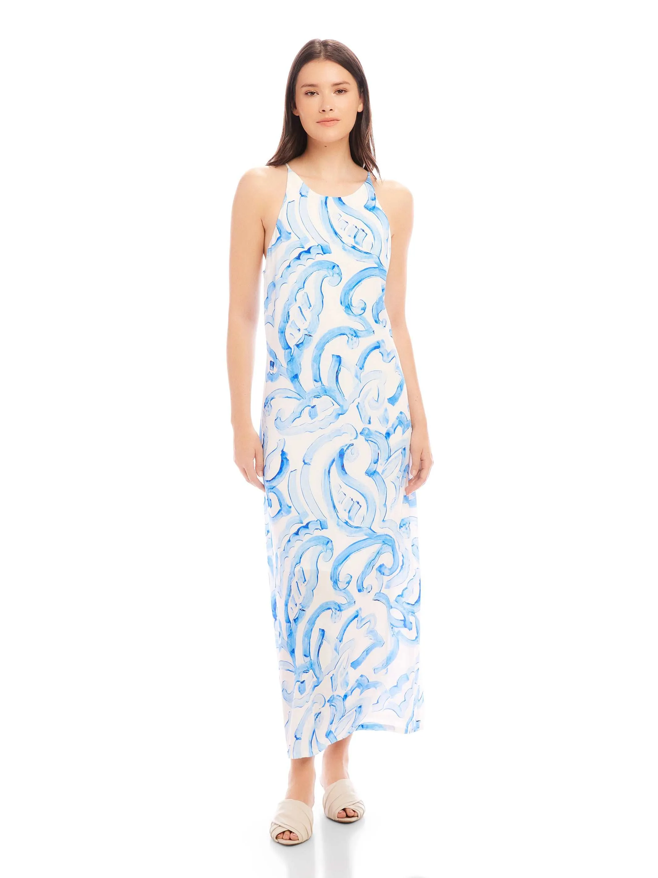 Sera A-Line Dress Slim Form Light Elegance