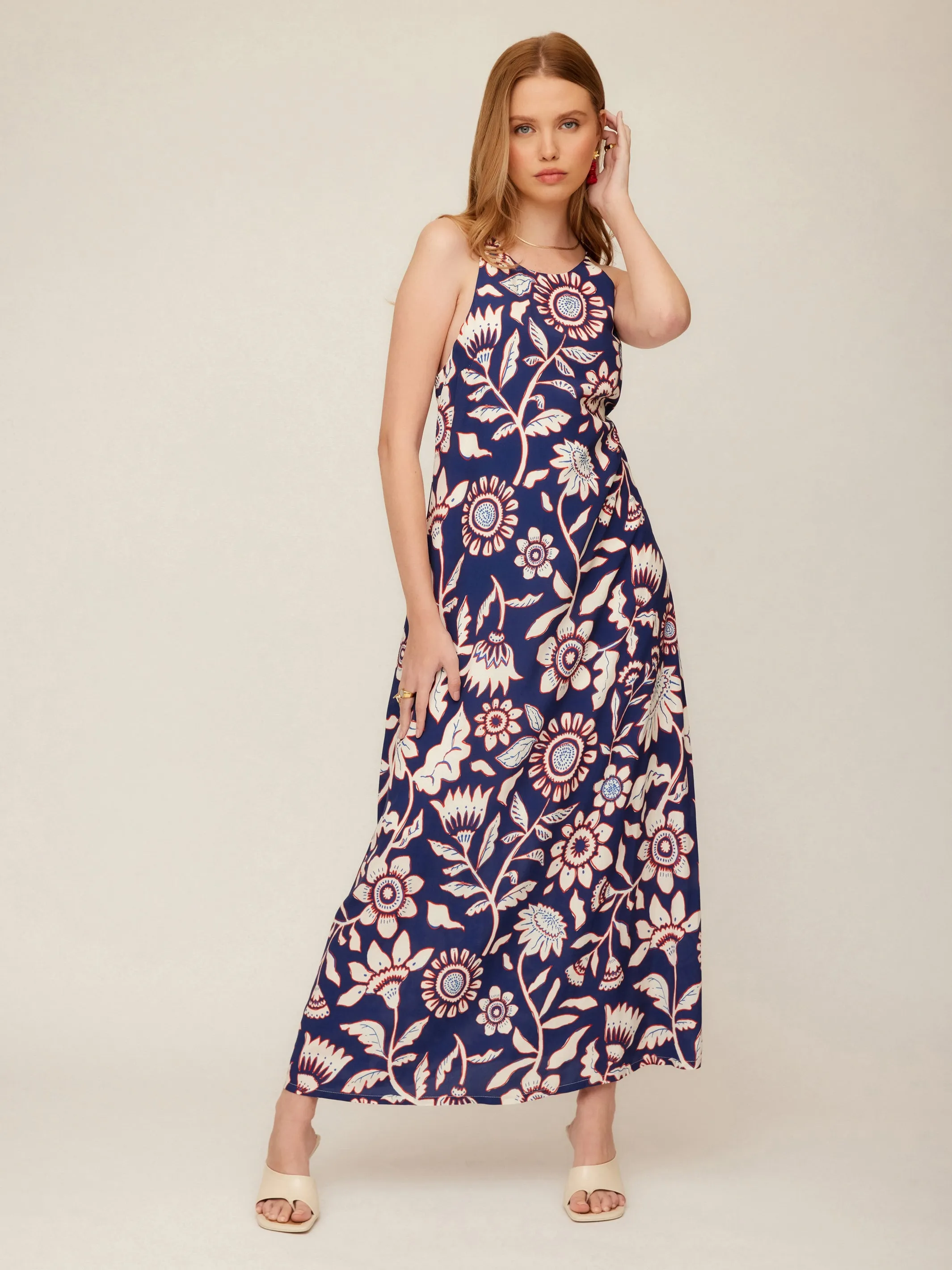 Festival Mood Light Weave Sera A-Line Dress