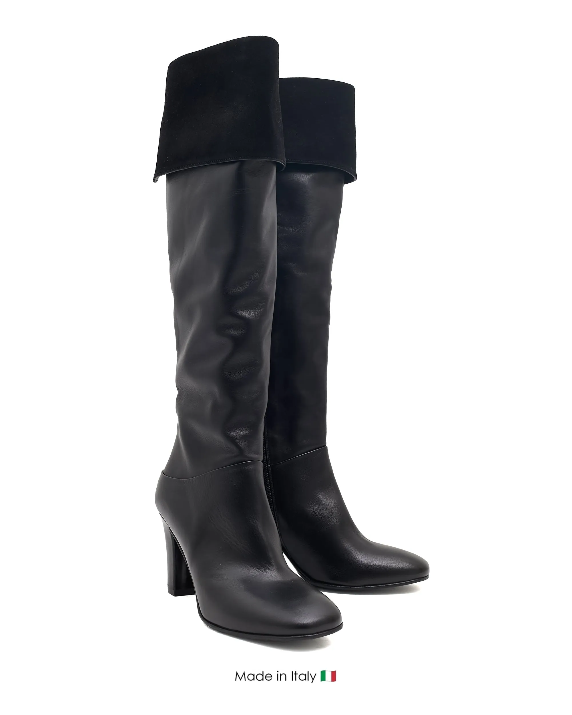 Modern Utility Indy Black Leather