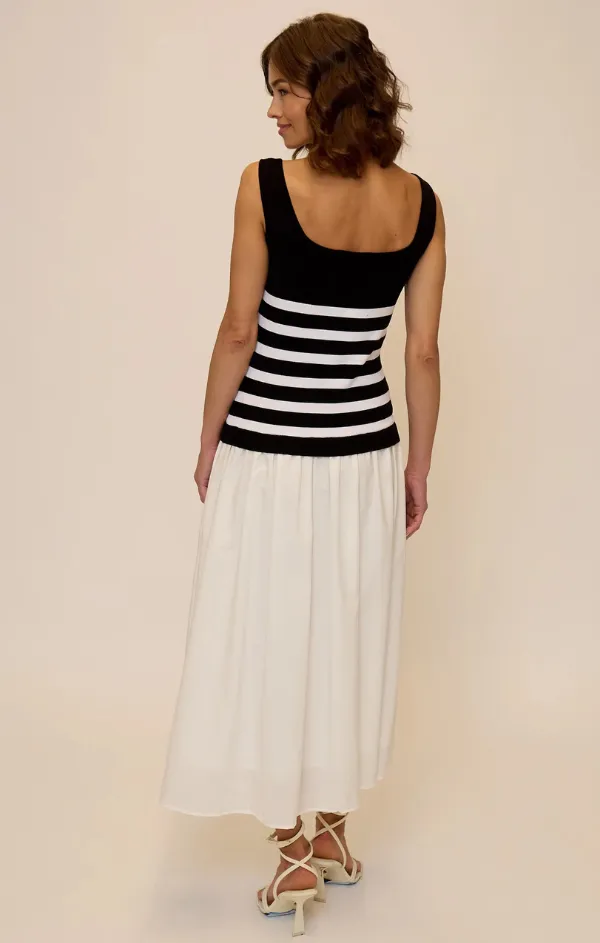 Sienna Twofer Midi Shine Soft Romantic Bloom