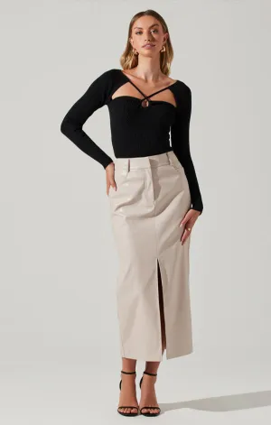 Karolyna Skirt Crisp Look