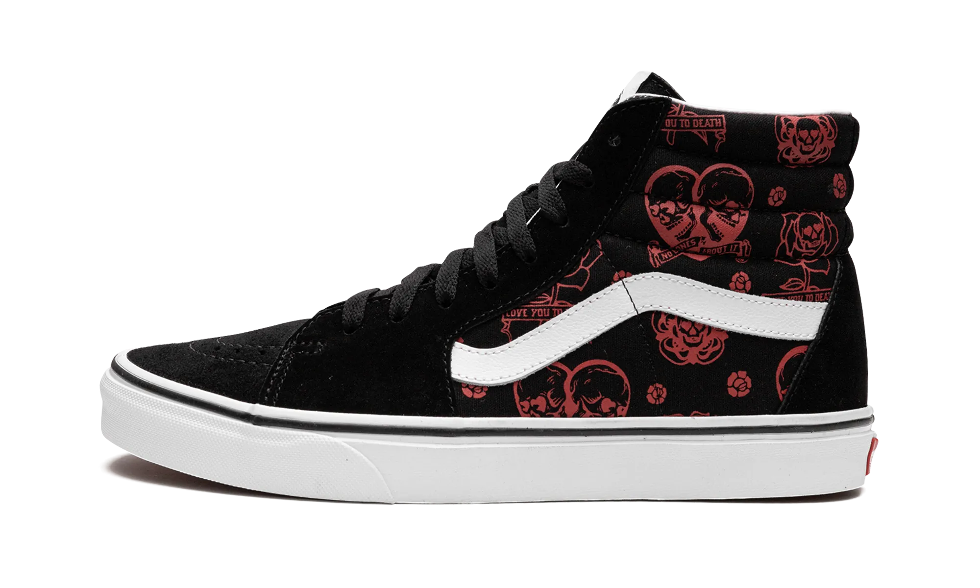 Quiet Move Effortless Motion SK8 Hi "LOVE YOU TO DEATH"