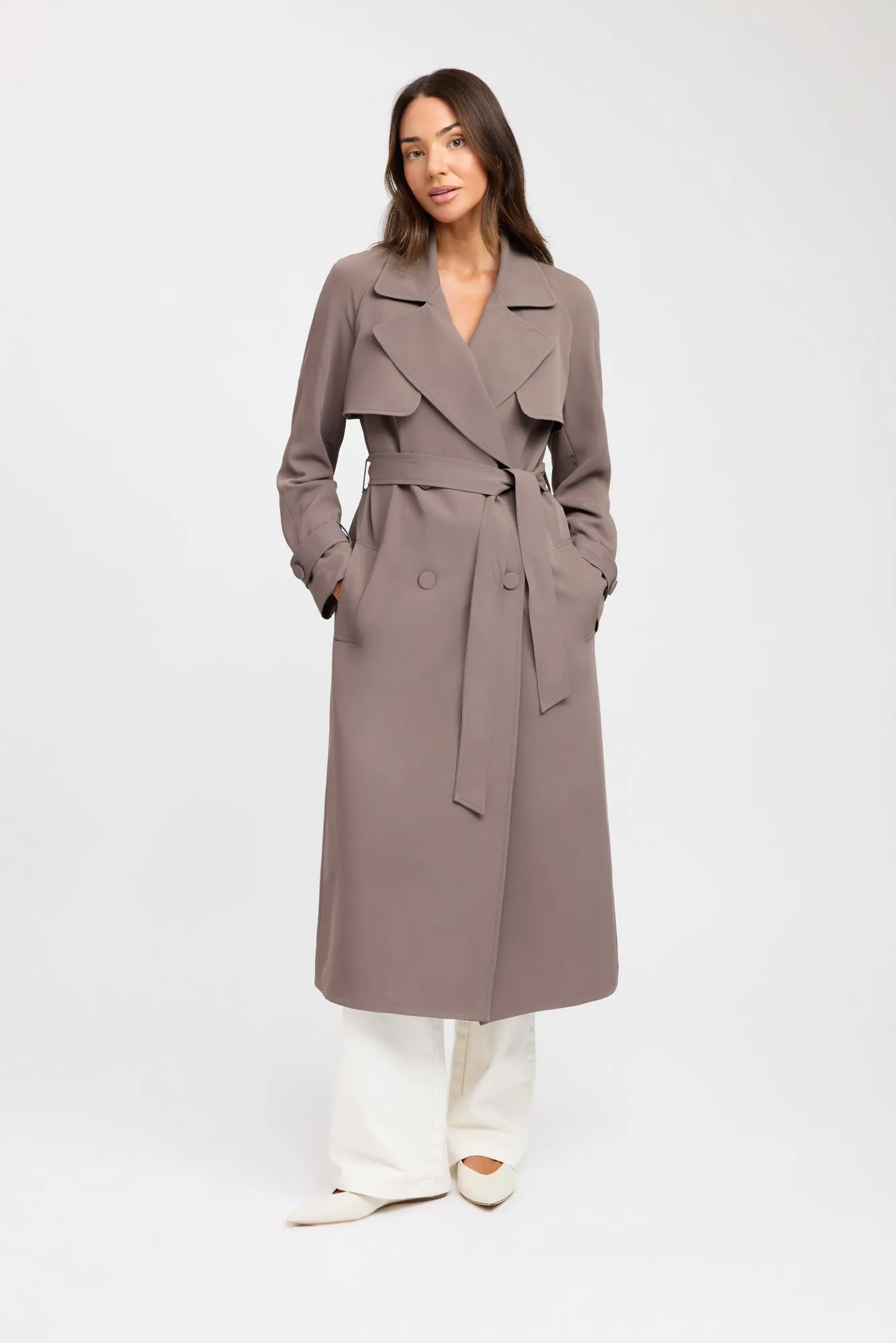 Fade Resistant Dye Relaxed Daily Style Lars Core Trench