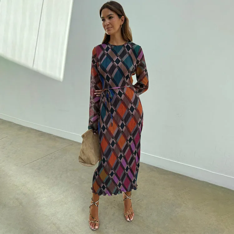 Check Soho Dress Timeless-Classic Harmonious Layers