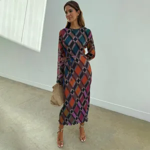 Check Soho Dress Timeless-Classic Harmonious Layers