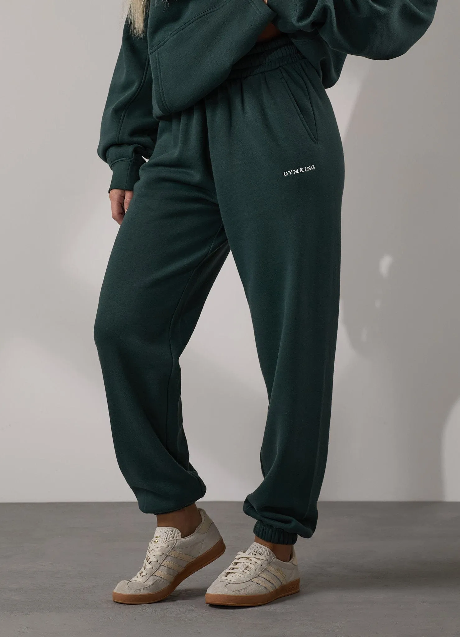 All Day Wear Comfort Quick Cool Gym King 365 Joggers - Deep Forest Green