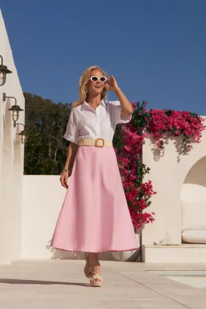 Comfy Fit Sabina Skirt in Peony