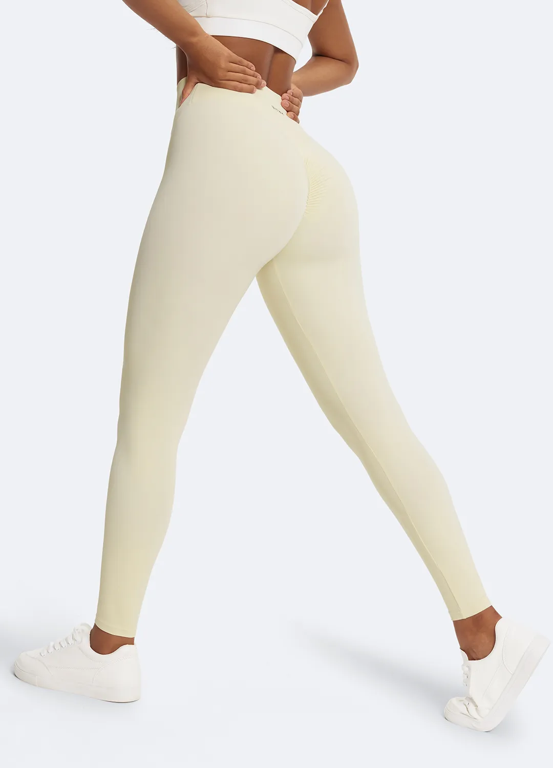 Studio Style V-Seam Leggings with Push Up