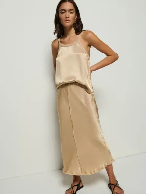 Style Essential Lola Bias Midi Skirt