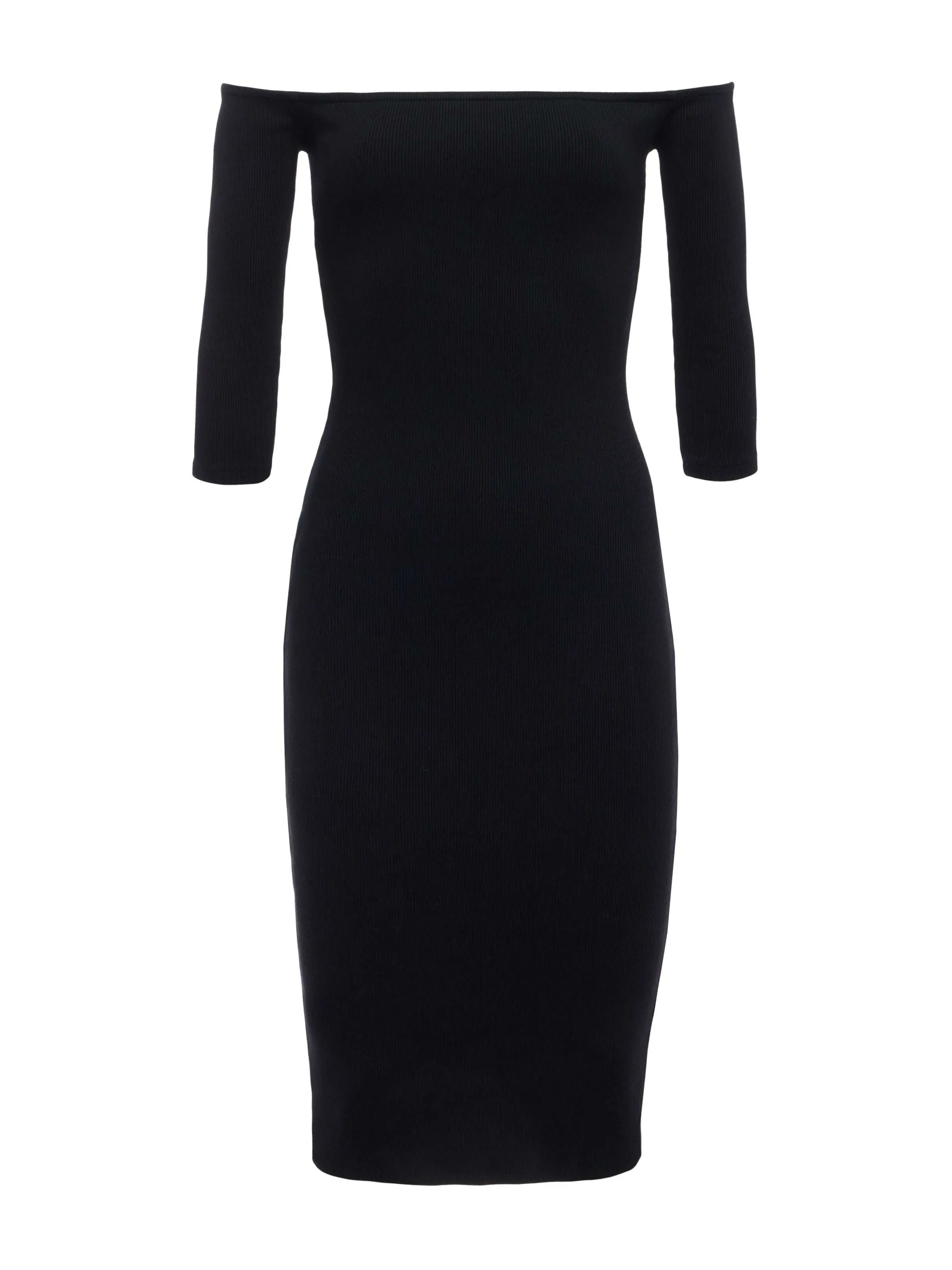 Zolita Off-The-Shoulder Dress Matte Fabric