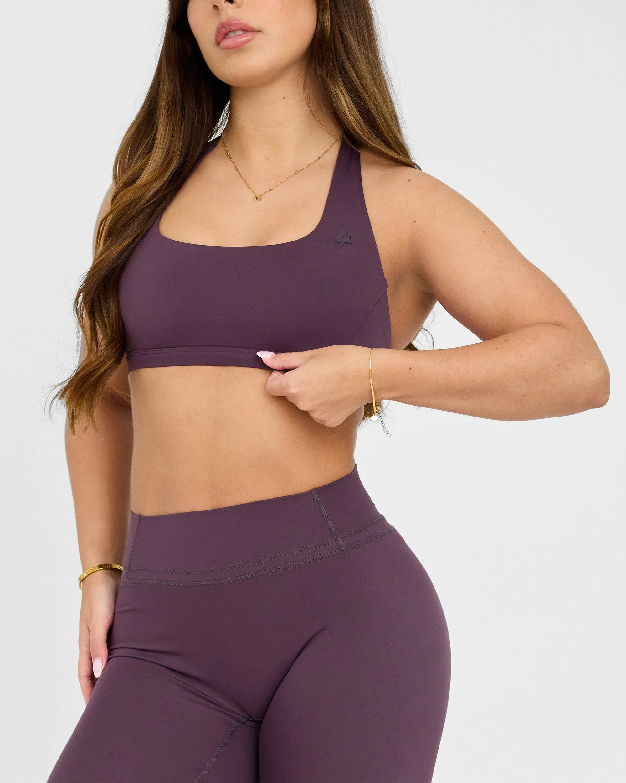 Adaptive Compression Gym members Legacy Halterneck Sports Bra