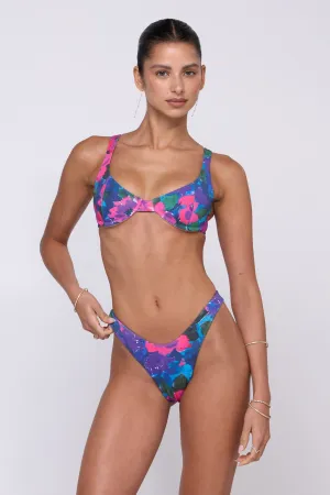 Color-Blocking Joey Bikini Bottom in Lanai