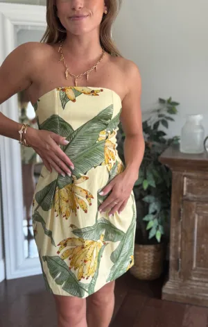 Foster Strapless Mini Dressy Glow