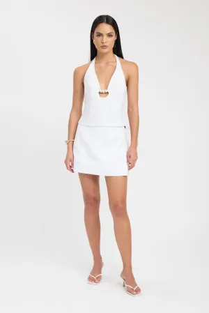 Palm Skort Layered Hem