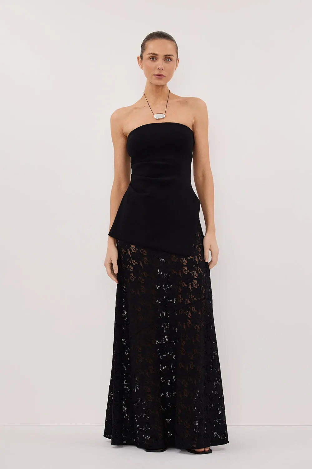 Heat Dissipating Fabric LOULA BLACK LACE SKIRT