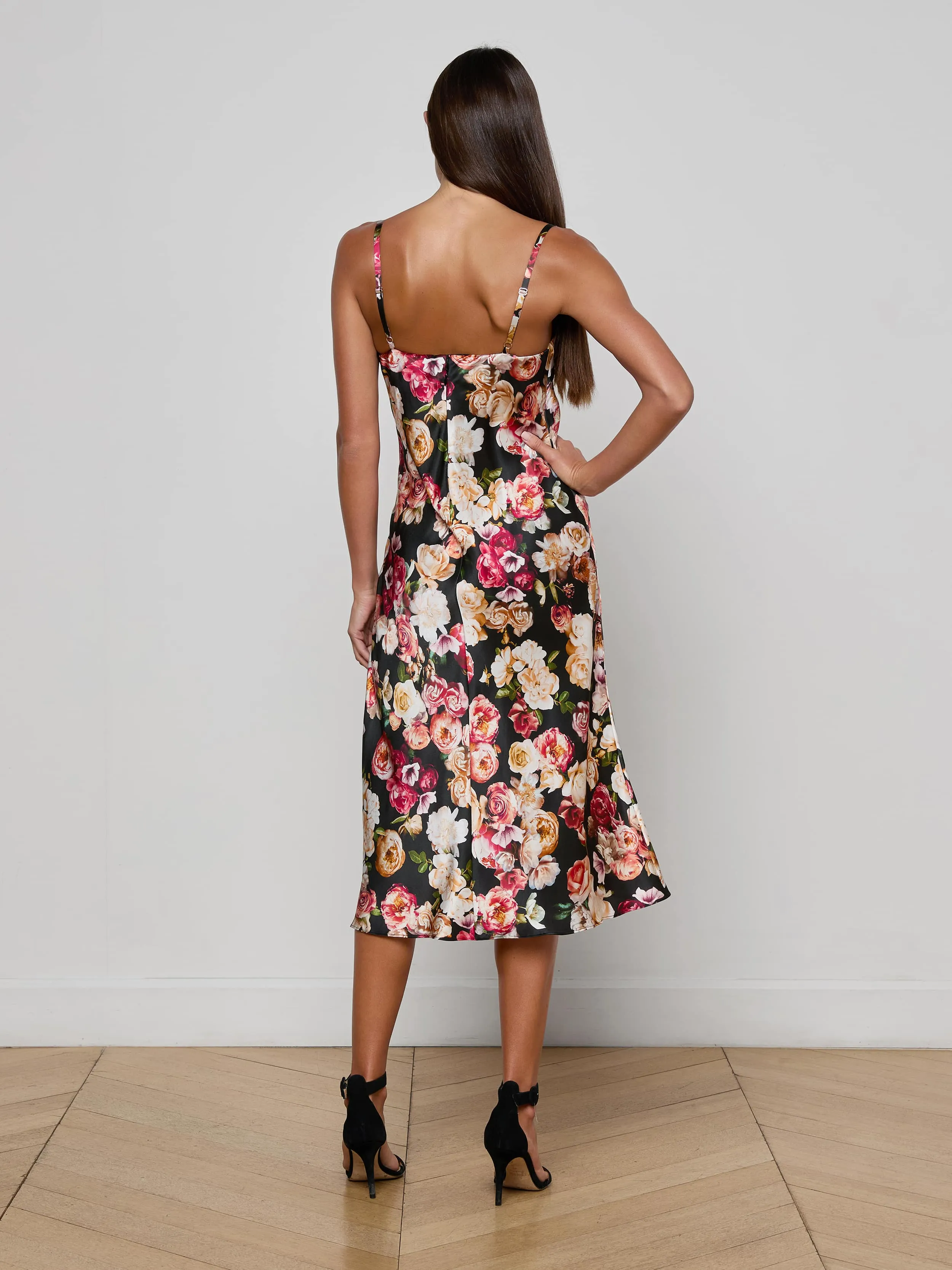 Solay Silk Slip Dress Sharp Edge