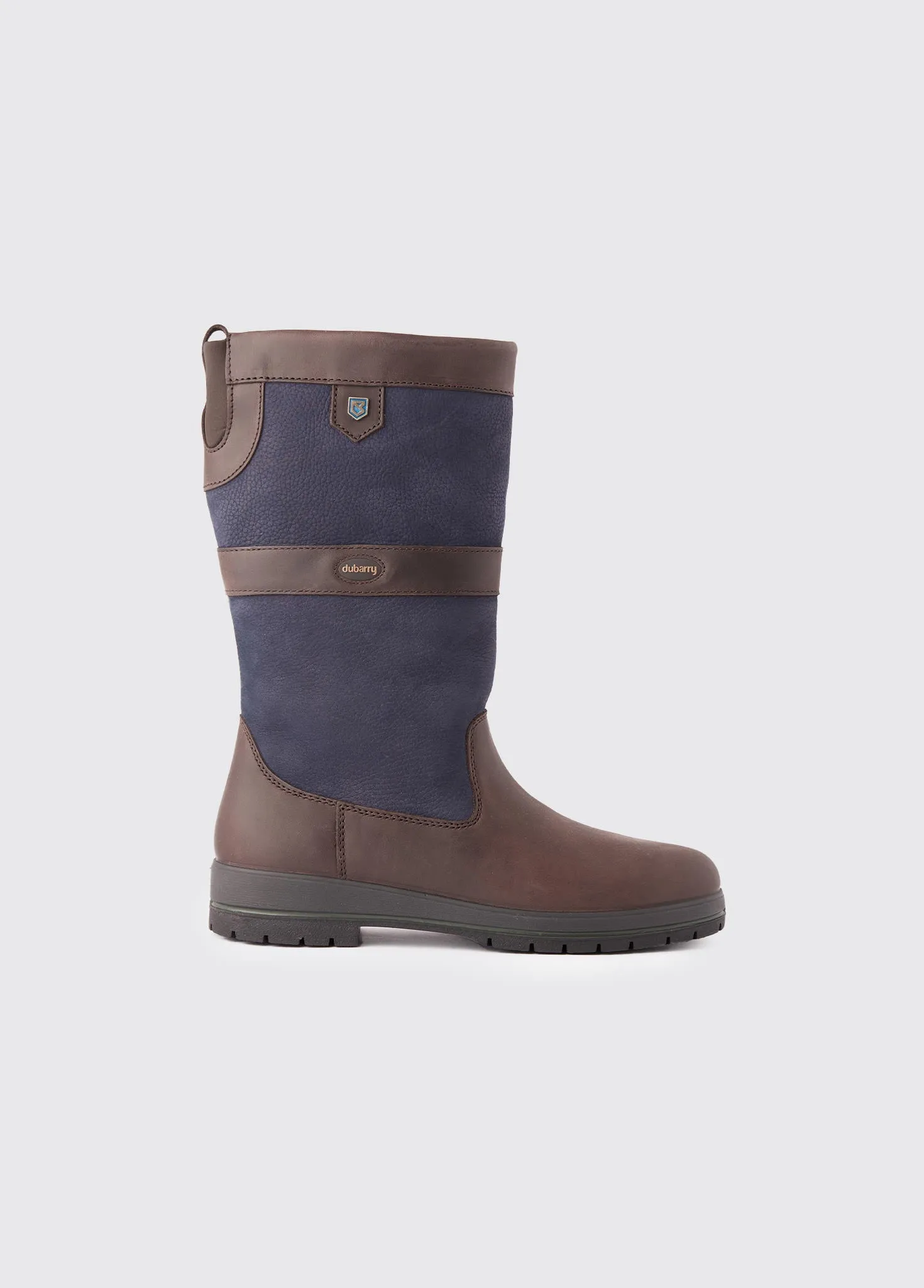 Kildare Ladies Country Boot - Navy/Brown Breathable Backcountry Camper