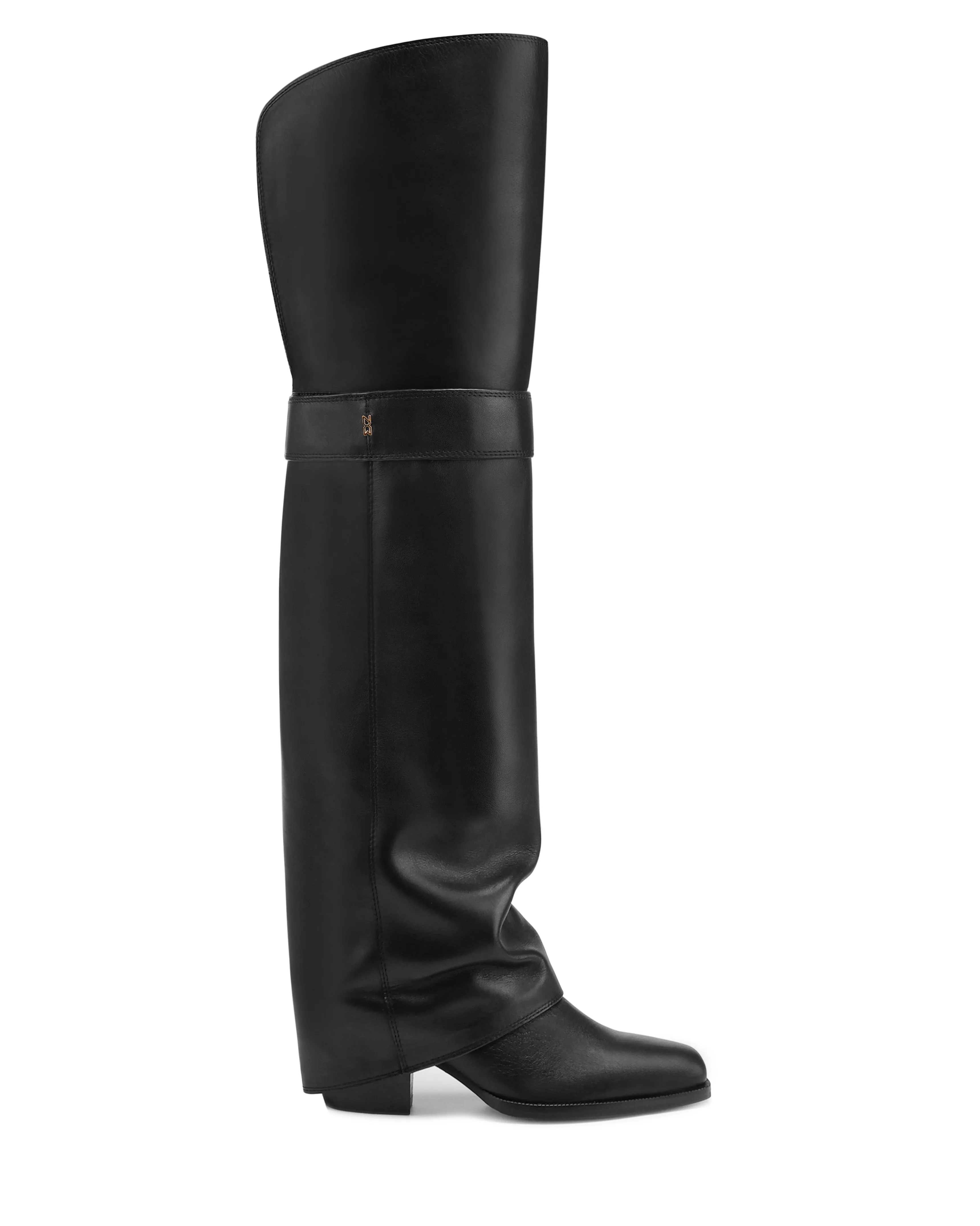 Wonder Black Leather Comfortable Footbed Flexibility Design