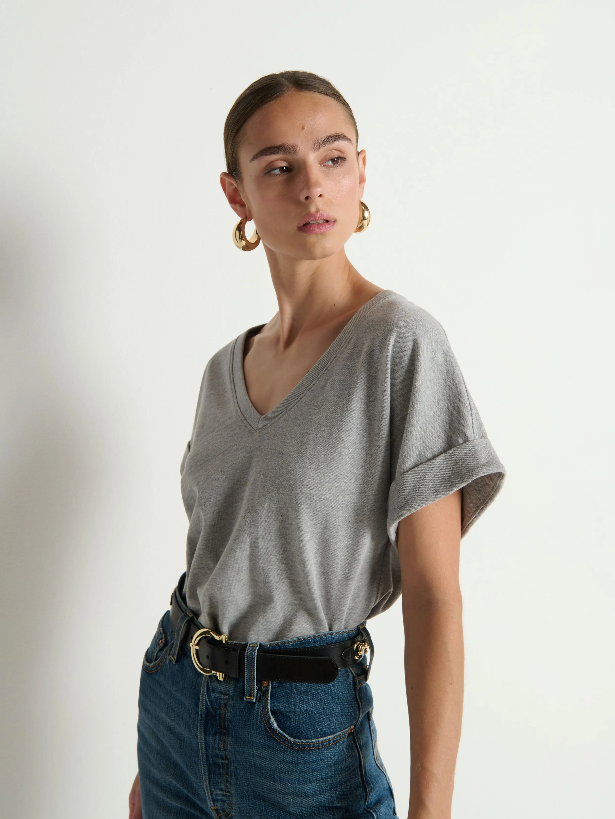 Stevie Top Wrinkle Free Fabric