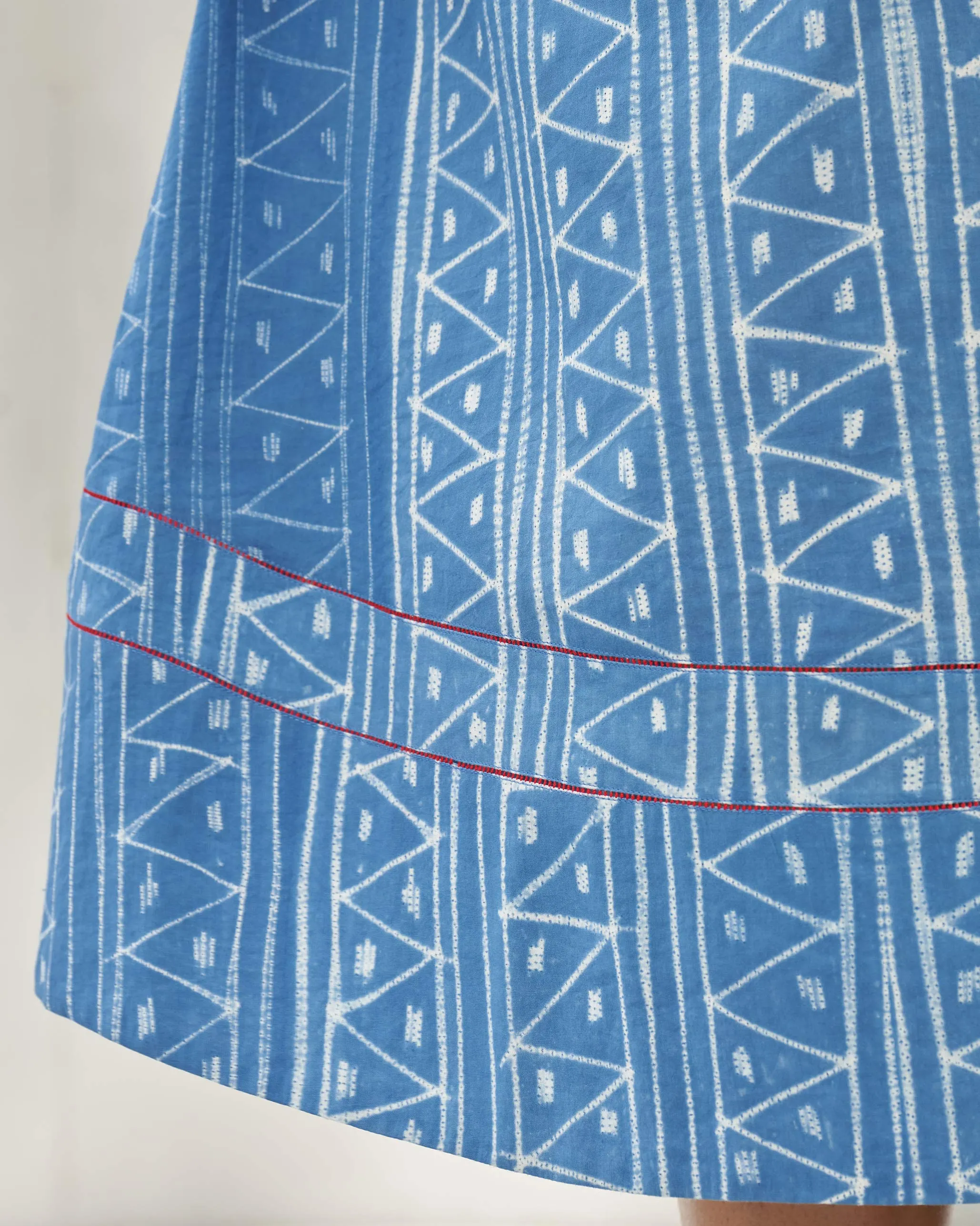 Strappy Dress - Blue Casual Fit