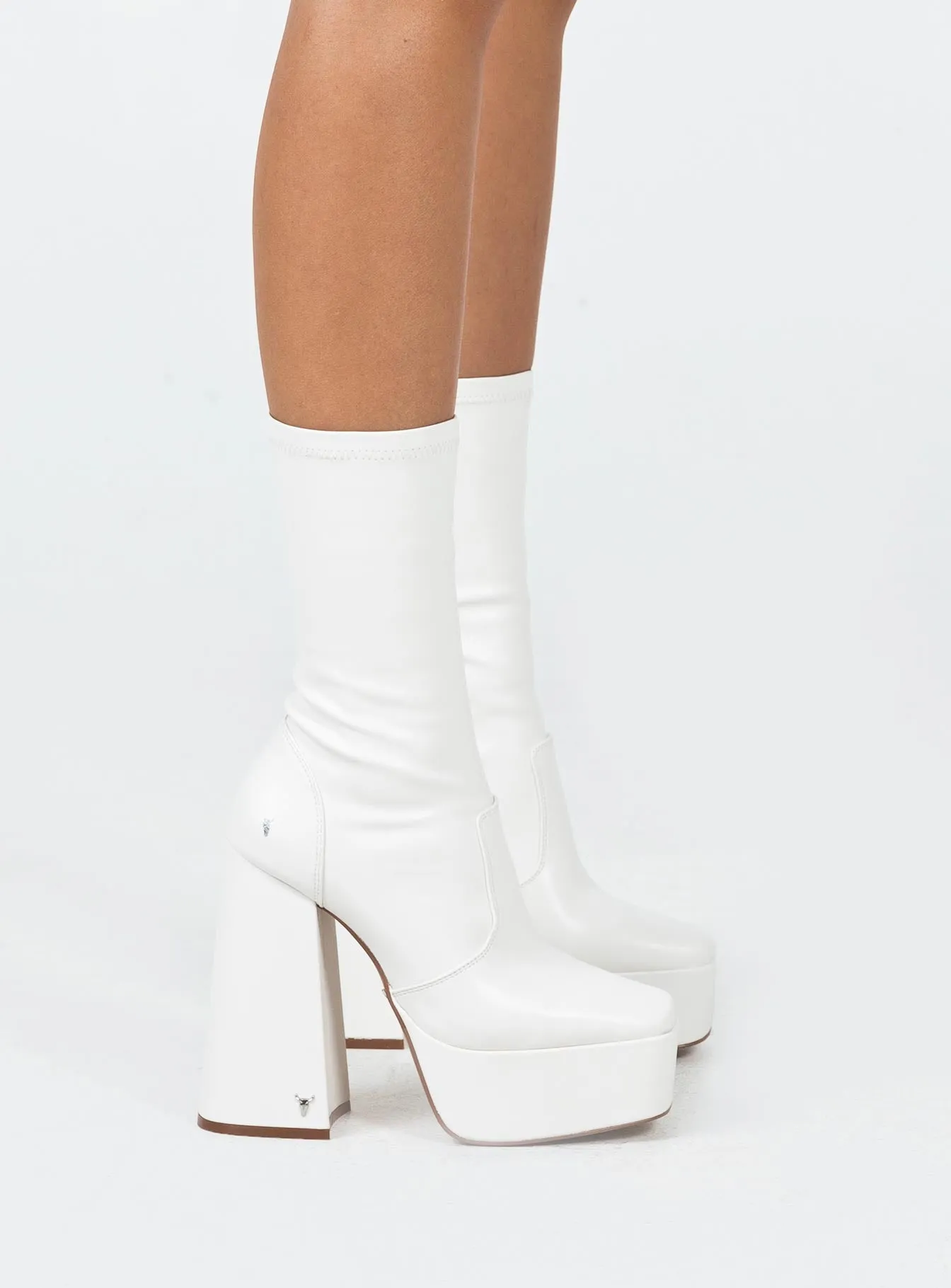 Windsor Smith Angelz Platform Boots Snow Energy return Quick Fasten