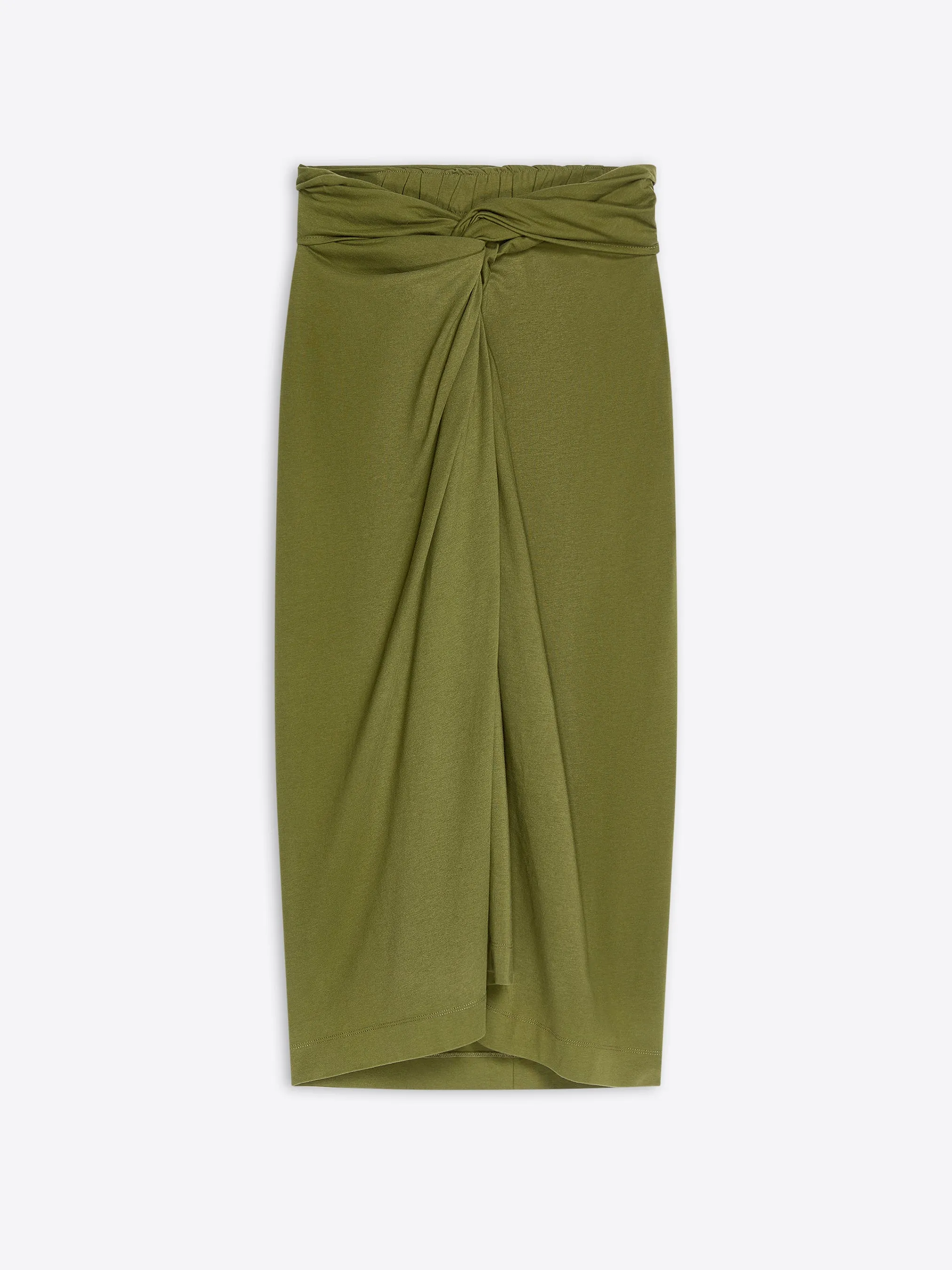 Knotted jersey skirt Core Collection