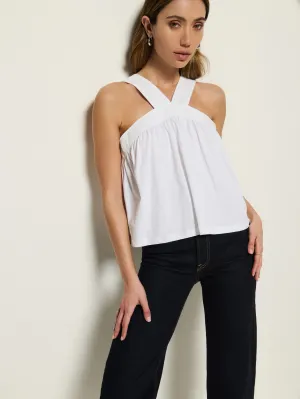 Soft Layering Stretch Fit Bibi Halter Tank