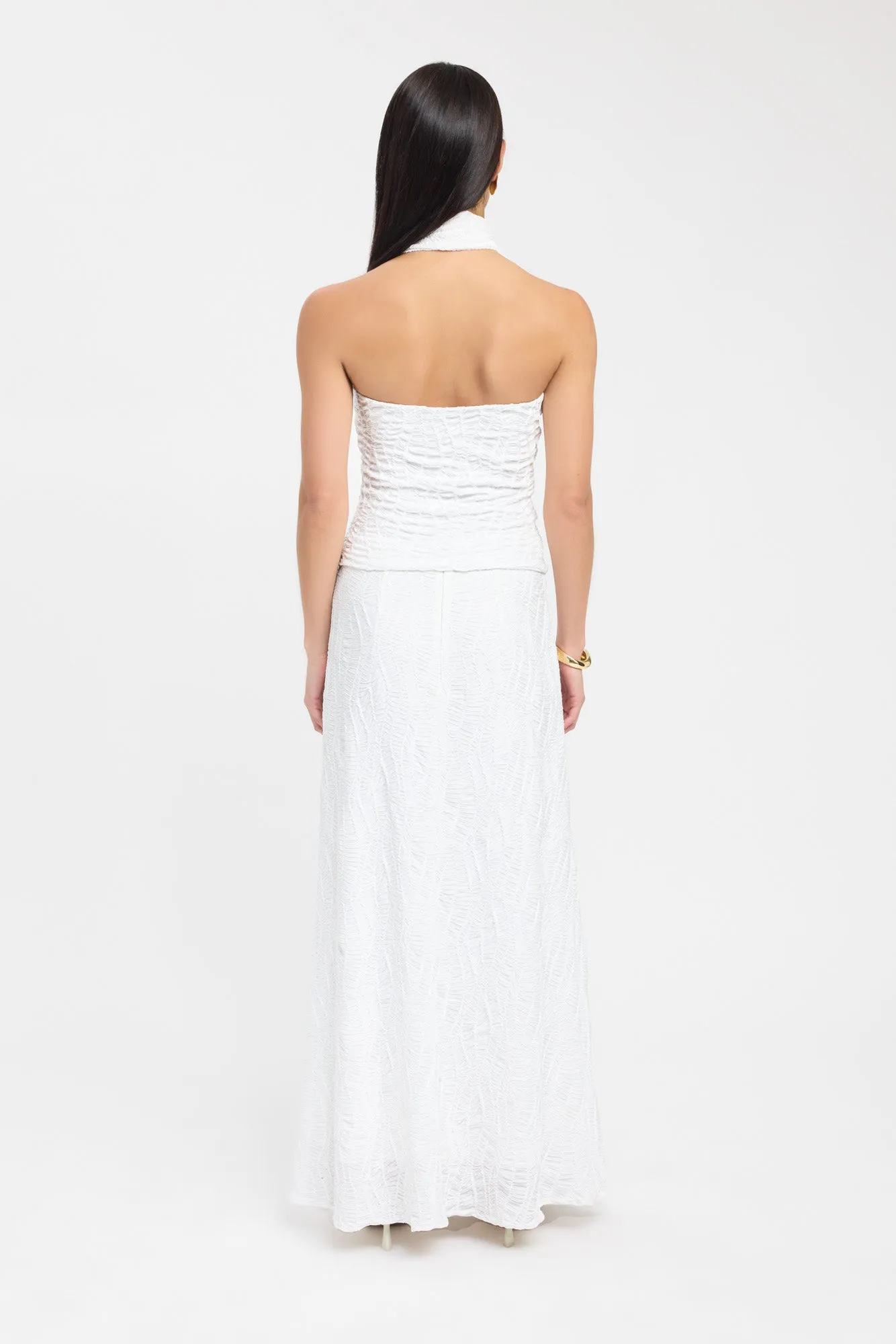 Fifi Maxi Skirt Simple looks Fresh Texture