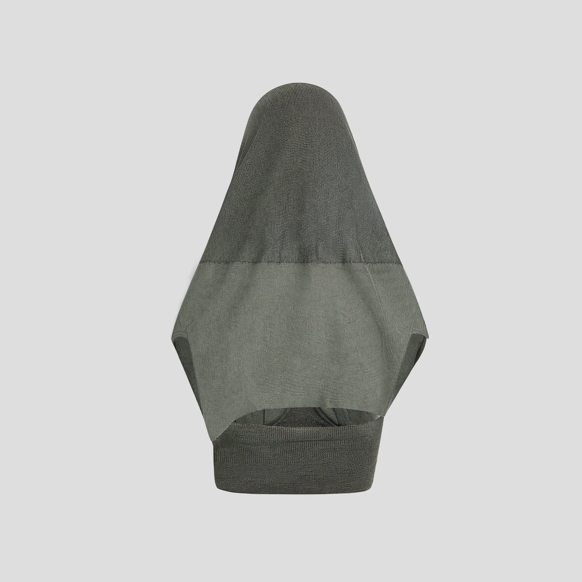 Isa Boulder Lowhood Top - Silver Slate Active Wear product snowboarding suitability