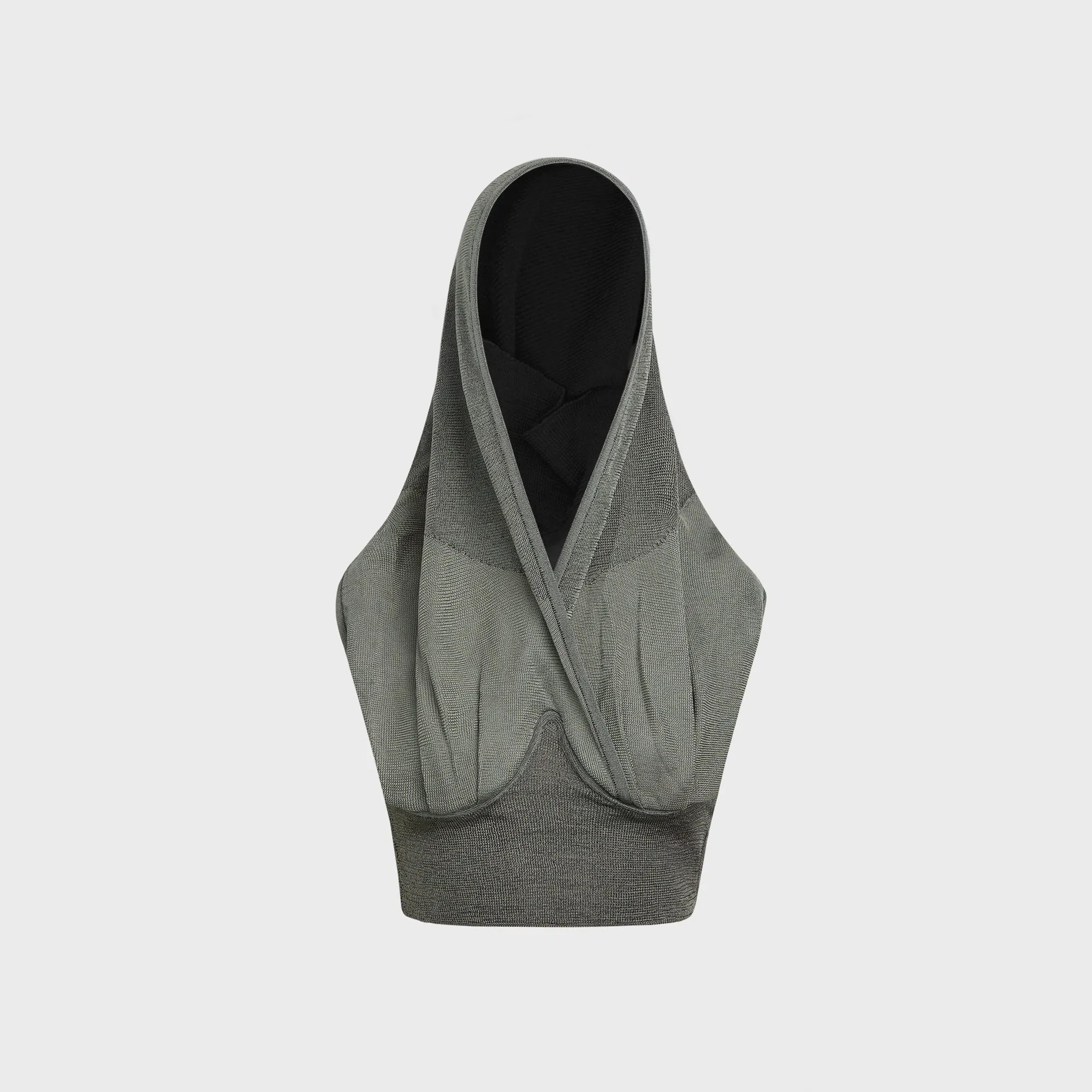 Isa Boulder Lowhood Top - Silver Slate Comfy Basics Essential Bold