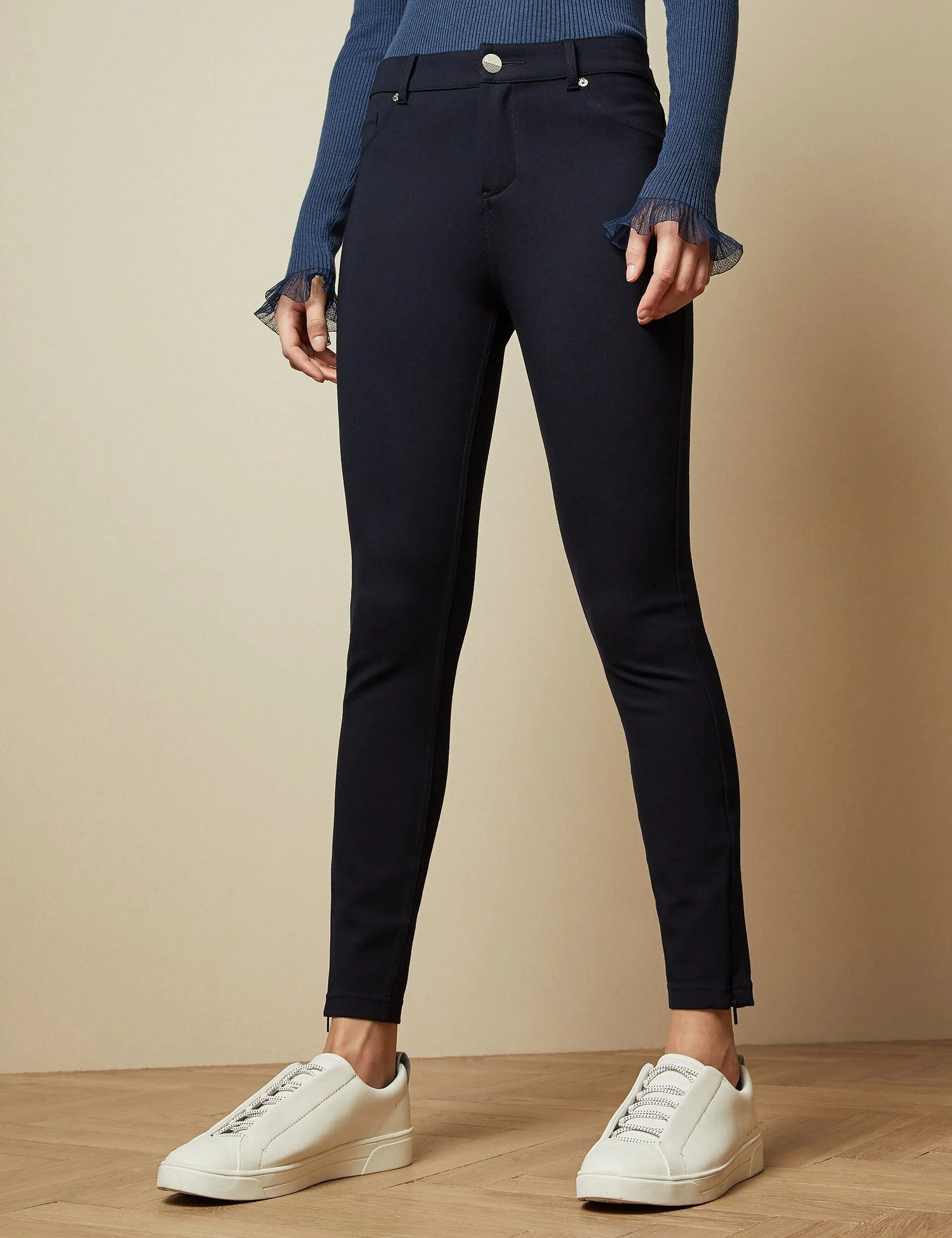 Comfortable Pants Dream Feel STRENTI | DK-BLUE