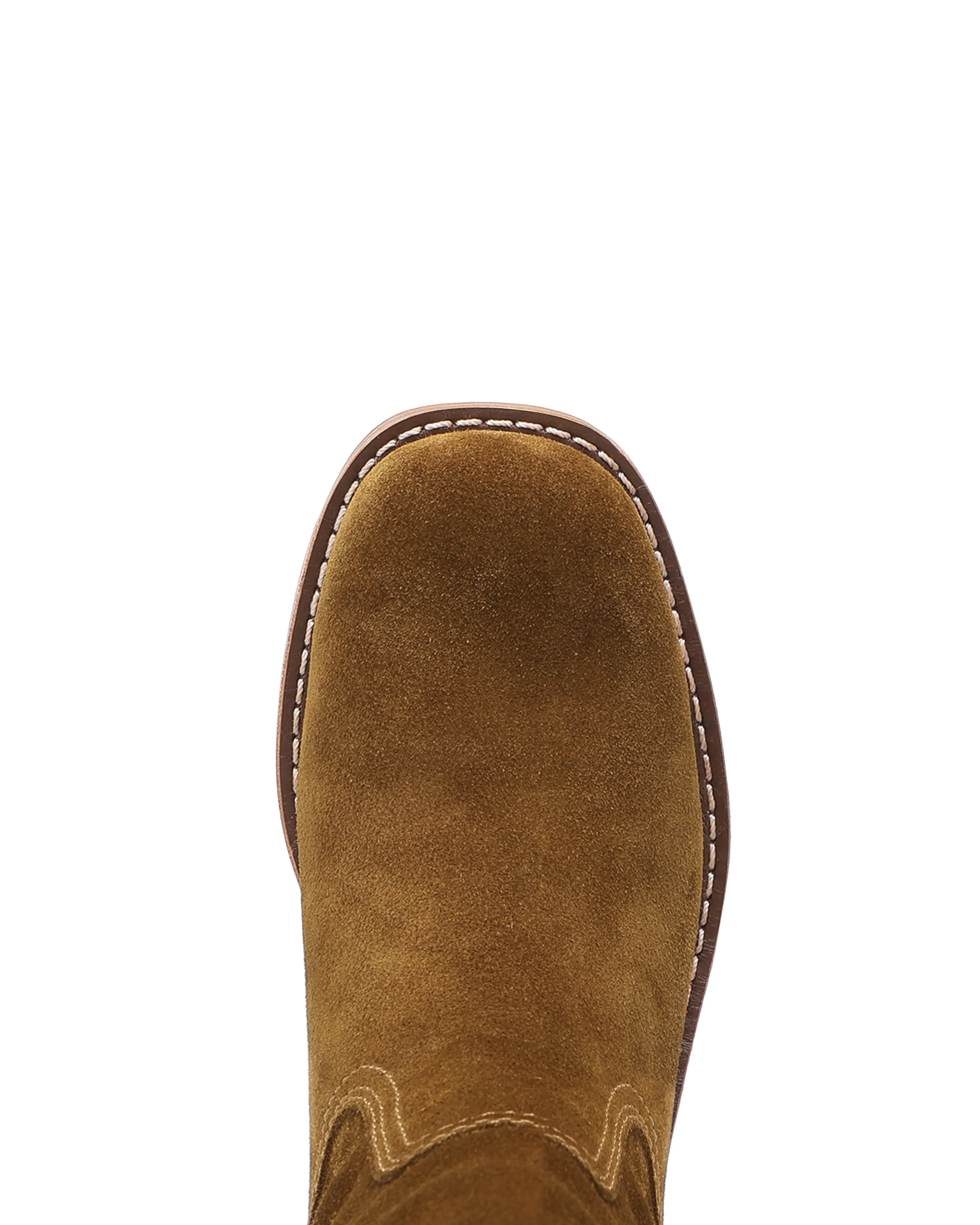 High-Top Style Summer Friendly Fear Chestnut Suede