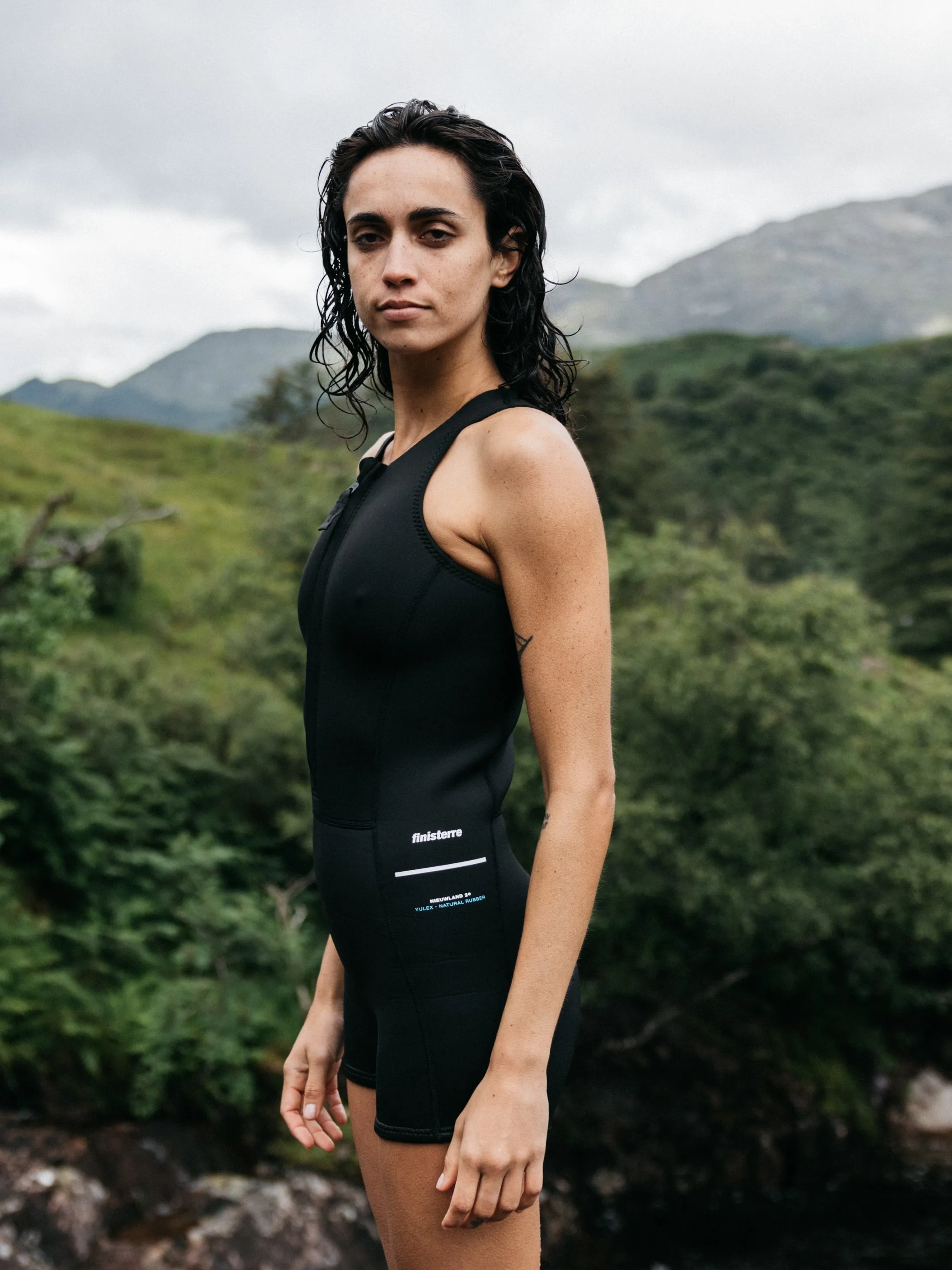 Women's Nieuwland 2mm Yulex? Sleeveless Shorty Wetsuit Seaside Adventure