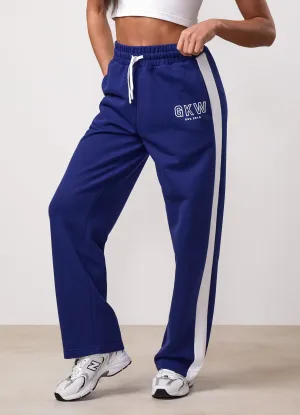 Abrasion Resistant Surface Team GKW Track Bottoms - Galaxy Blue