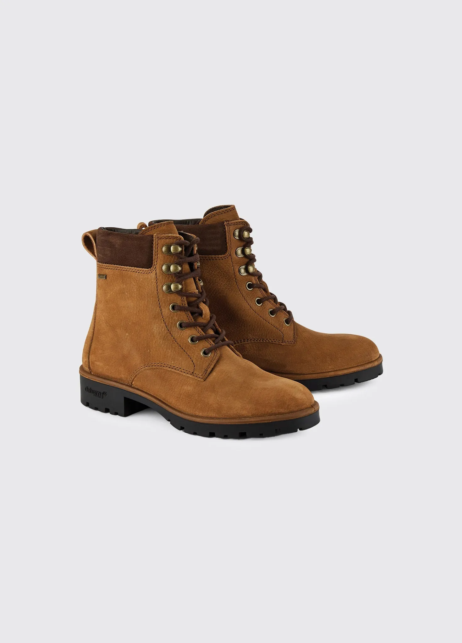 Lightweight Footwear Stable Support Adventure Journey Strokestown Ladies' Lace Up Ankle Boots - Brown