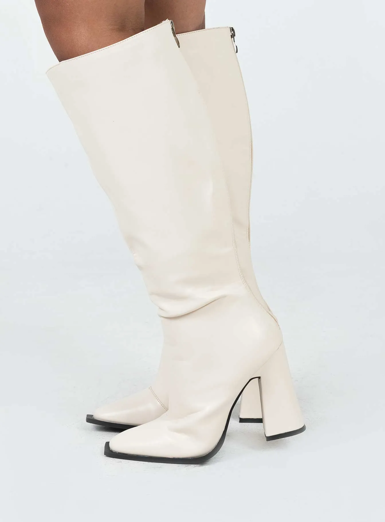 Keeley Boots Vanilla Skate Comfort Polished Finish